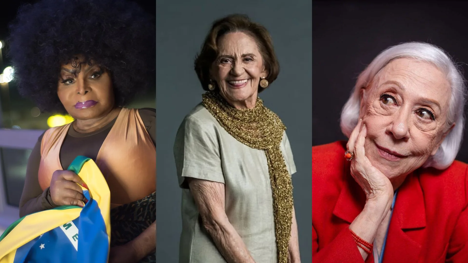 Fernanda Montenegro e outros famosos comemoram a imunização contra covid-19