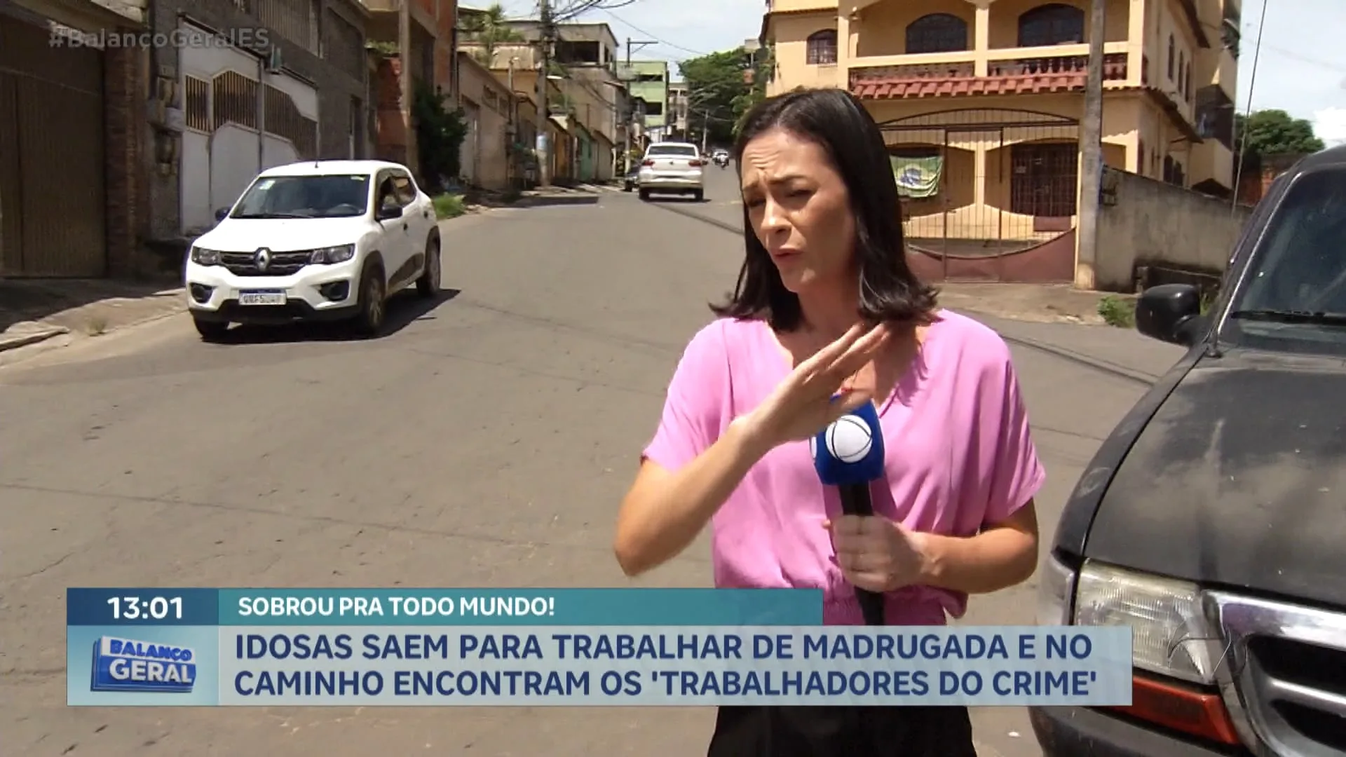 Idosas saem para trabalhar de madrugada e no caminho encontram os 'trabalhadores do crime'