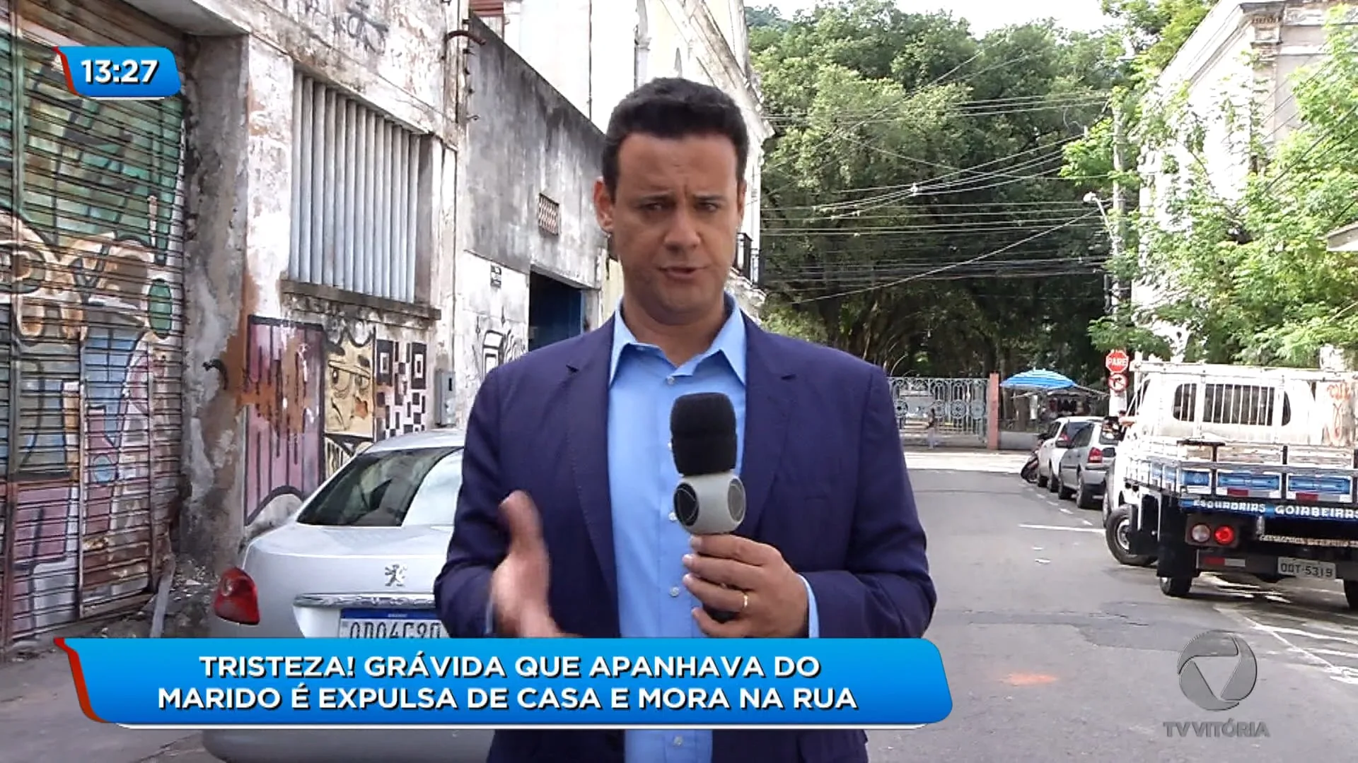 Grávida foge de casa por apanhar demais do marido