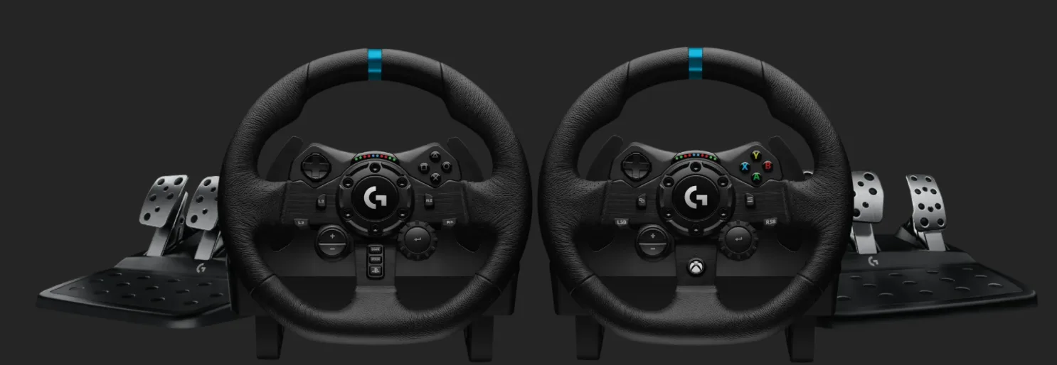 Logitech G923 atualiza linha de volantes da empresa