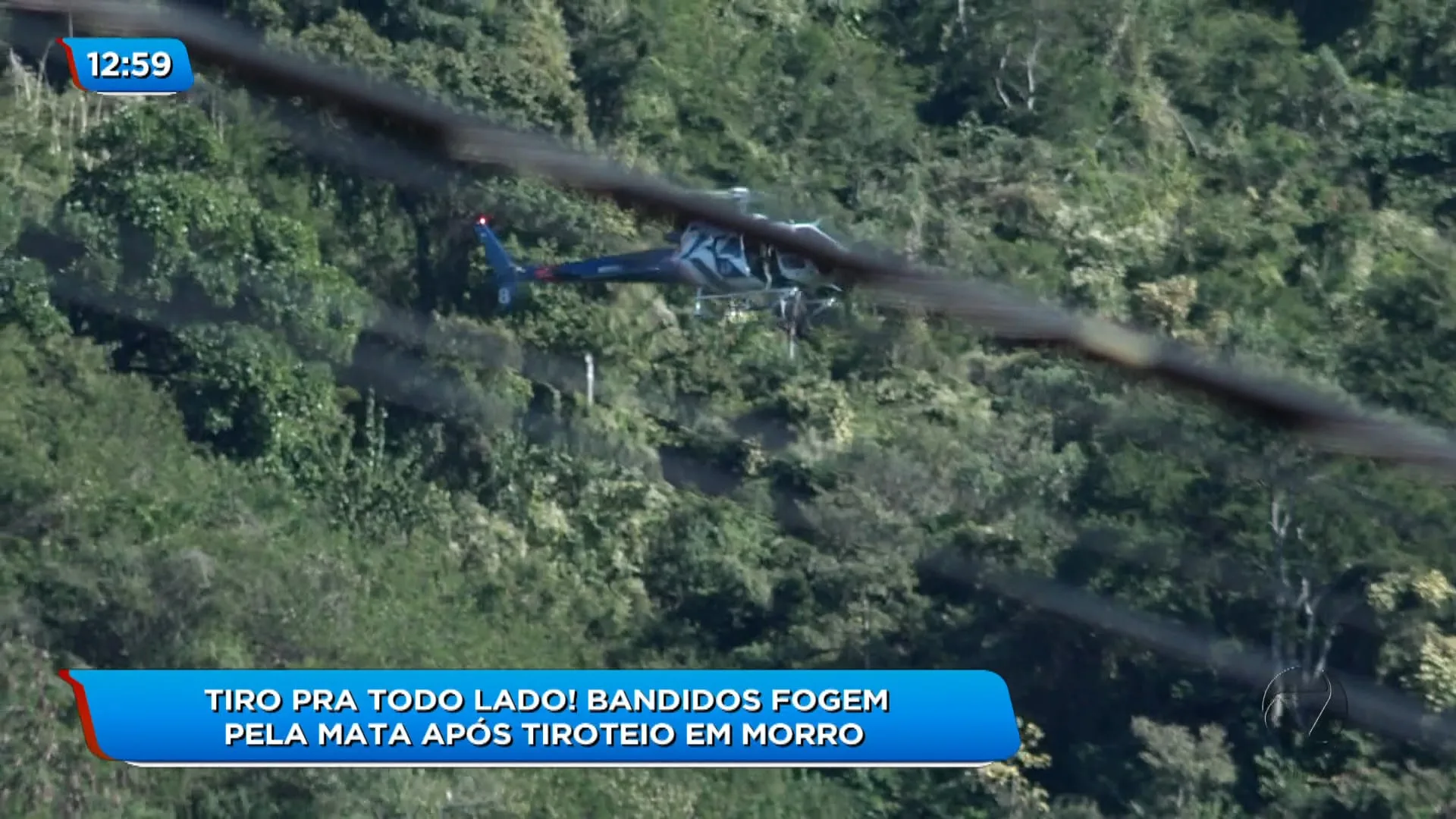 Bandidos fogem após tiroteio com a PM, em Vitória