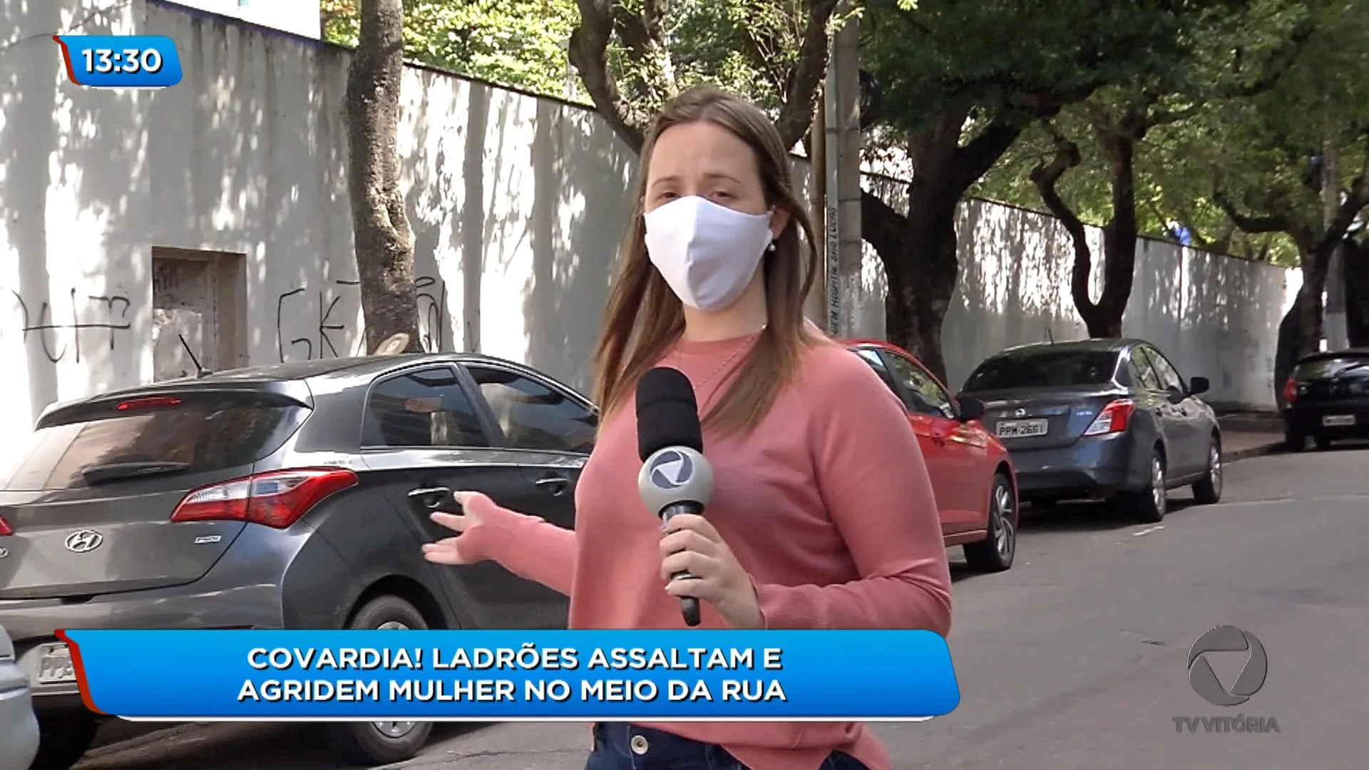 COVARDIA! Mulher é assaltada na saída do trabalho