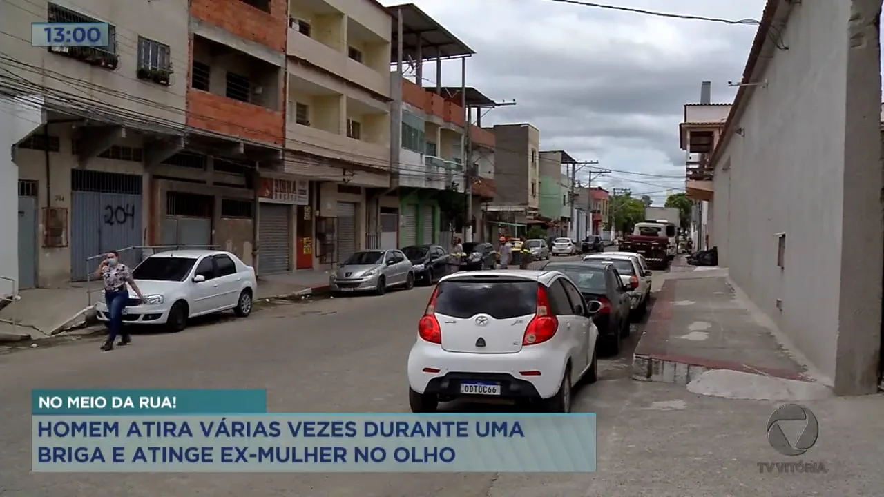 Mulher é baleada durante briga, em Vila Velha