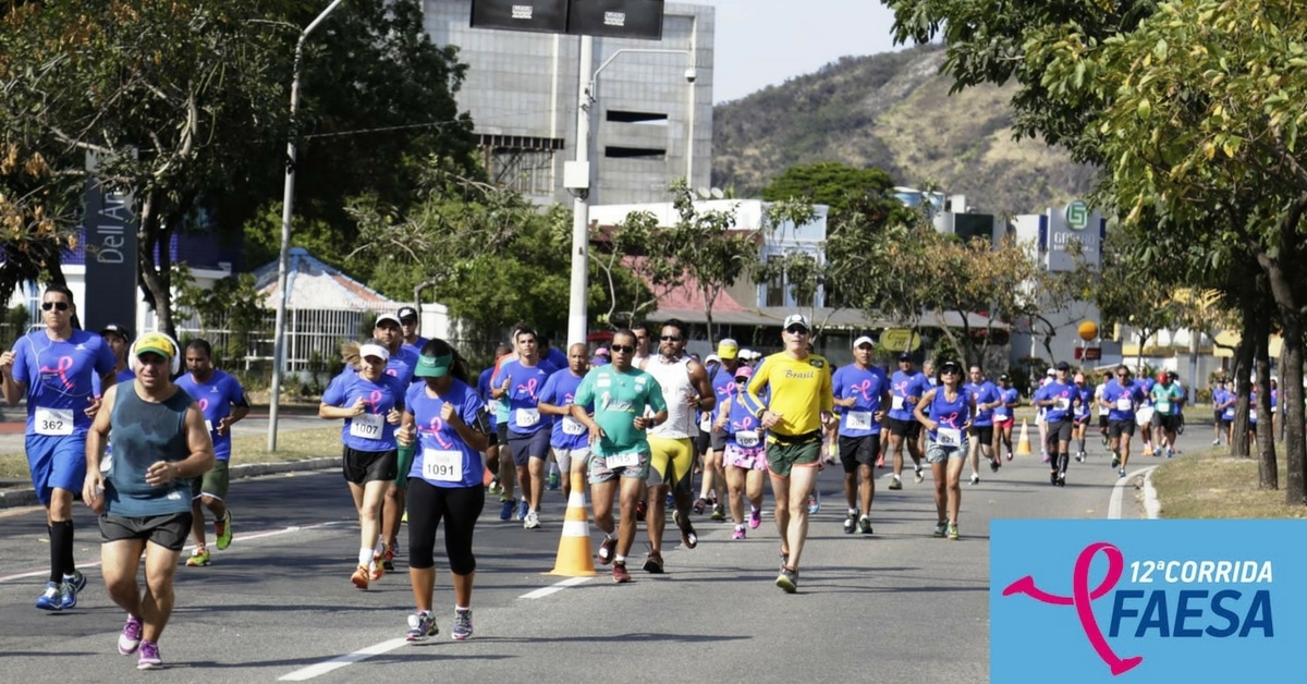 Do Centro a Camburi! Corrida FAESA abre inscrições para prova de 9km em Vitória