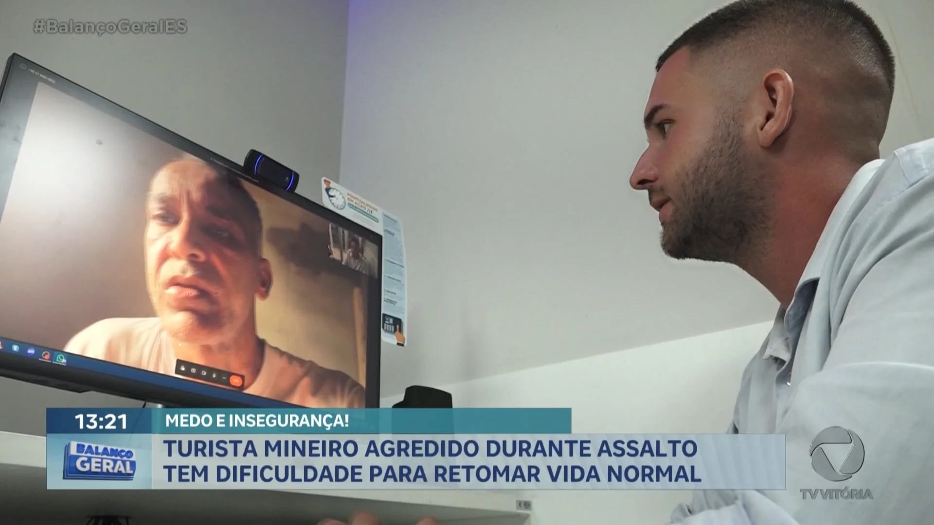 Turista mineiro agredido durante assalto tem dificuldade para retomar vida normal