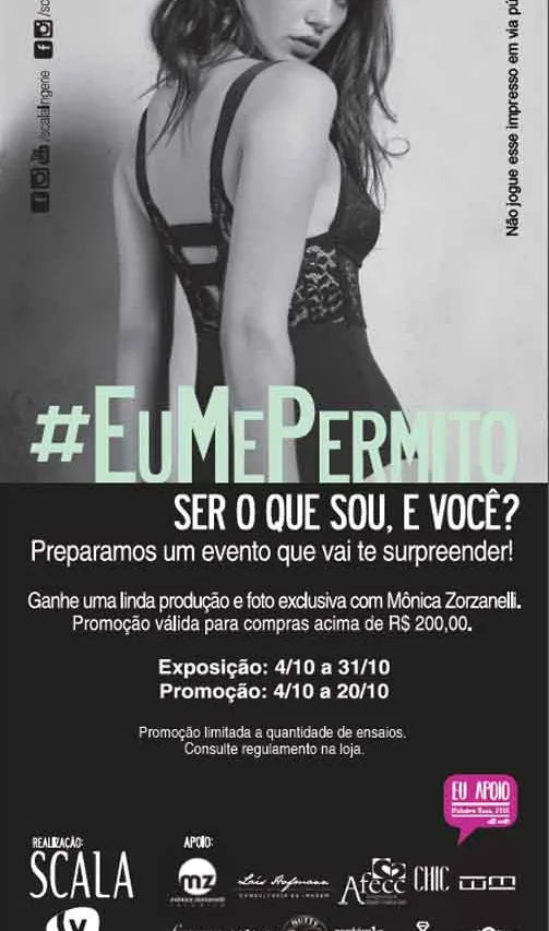 Ação #EuMePermito no Shopping Vitória 