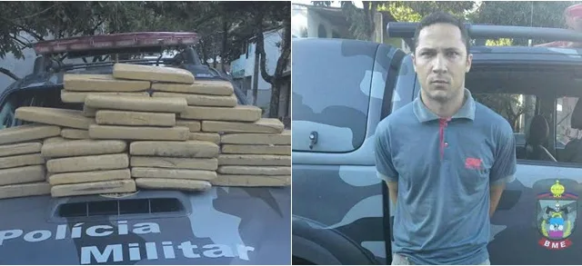 Operador de TV a cabo é detido com mais de 40 kg de maconha em Vitória