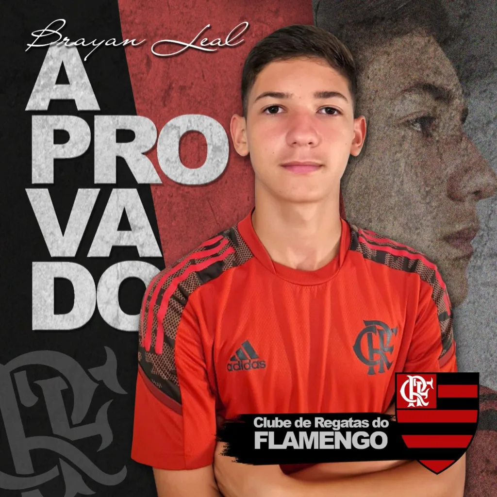 Promessa capixaba é aprovada para jogar no Flamengo Promessa capixaba é aprovada para jogar no Flamengo