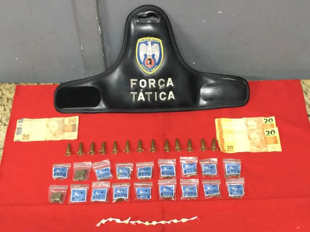 Polícia prende suspeito de envolvimento com tráfico em Cachoeiro