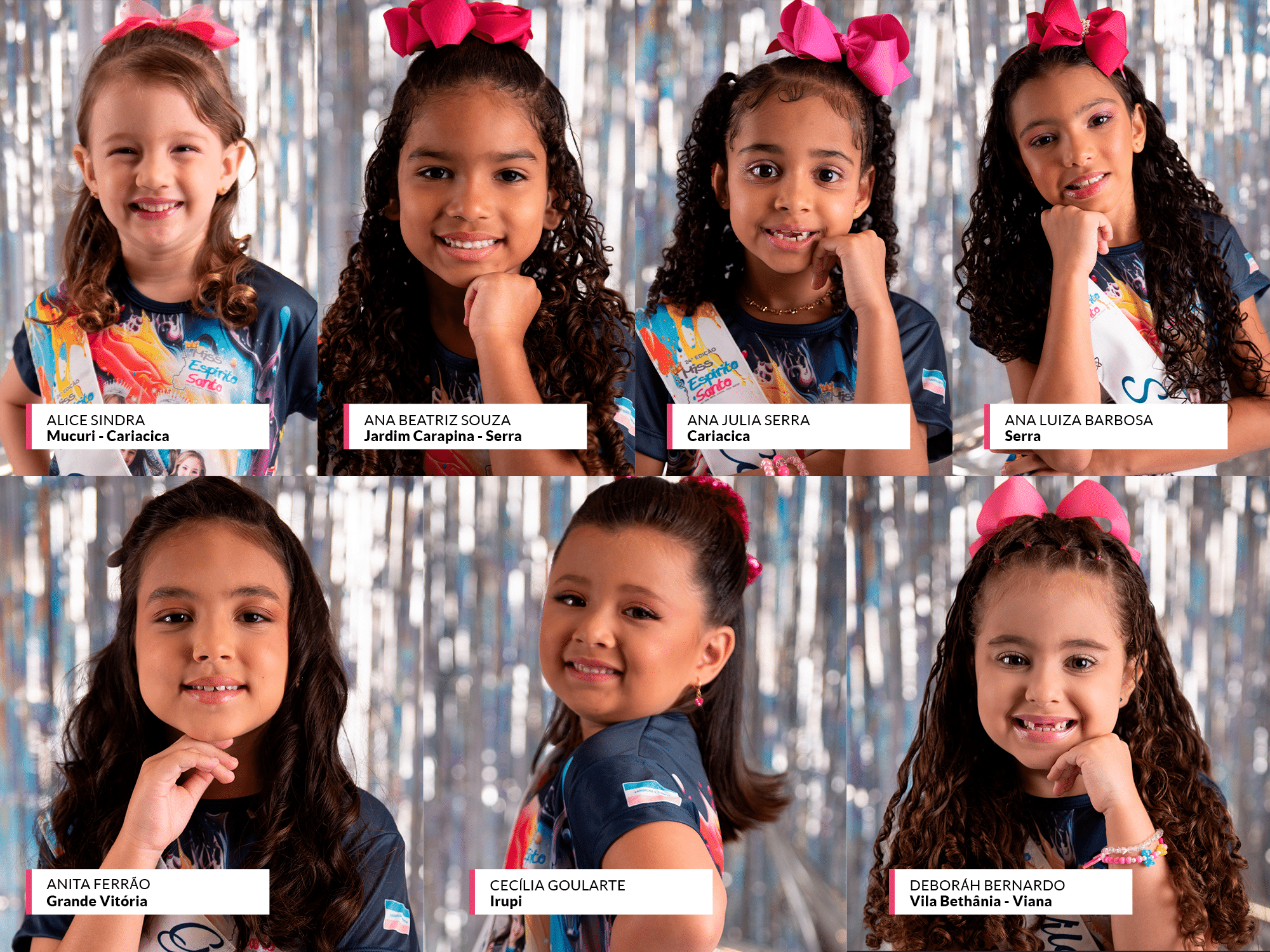 Veja fotos das candidatas ao Miss ES Mini, Mirim, Juvenil e Teen 2024 (Foto: Bhia Correia)