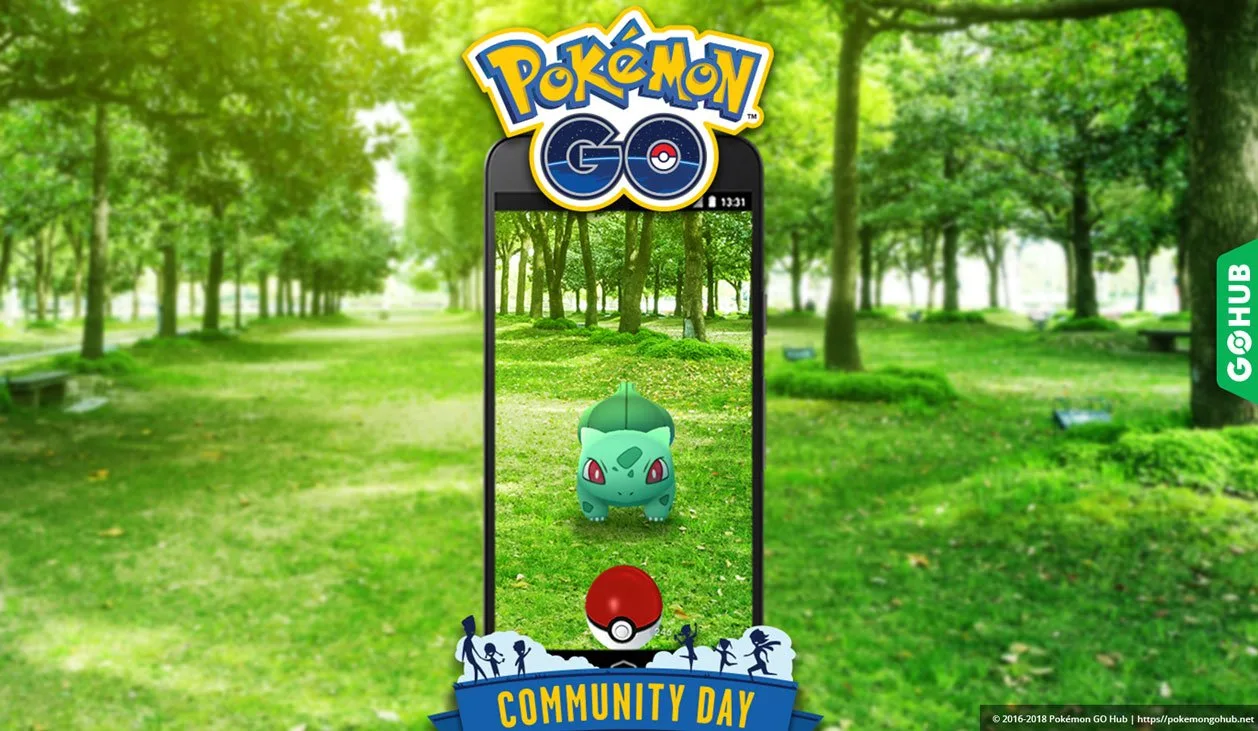 Dia da Comunidade trará Bulbassauro em Pokémon GO