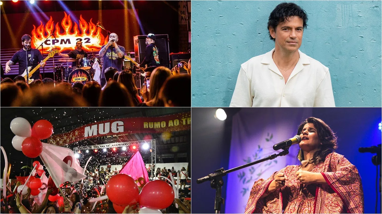 Agenda Cultural da Grande Vitória: CPM 22, Jorge Vercillo e Feijoada da MUG