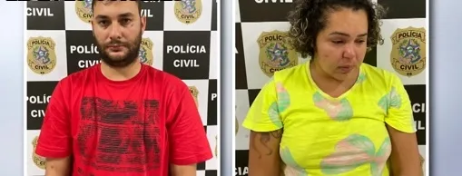 Casal é preso suspeito de tráfico de drogas; suspeitos usavam criança de 7 anos para disfarçar crime