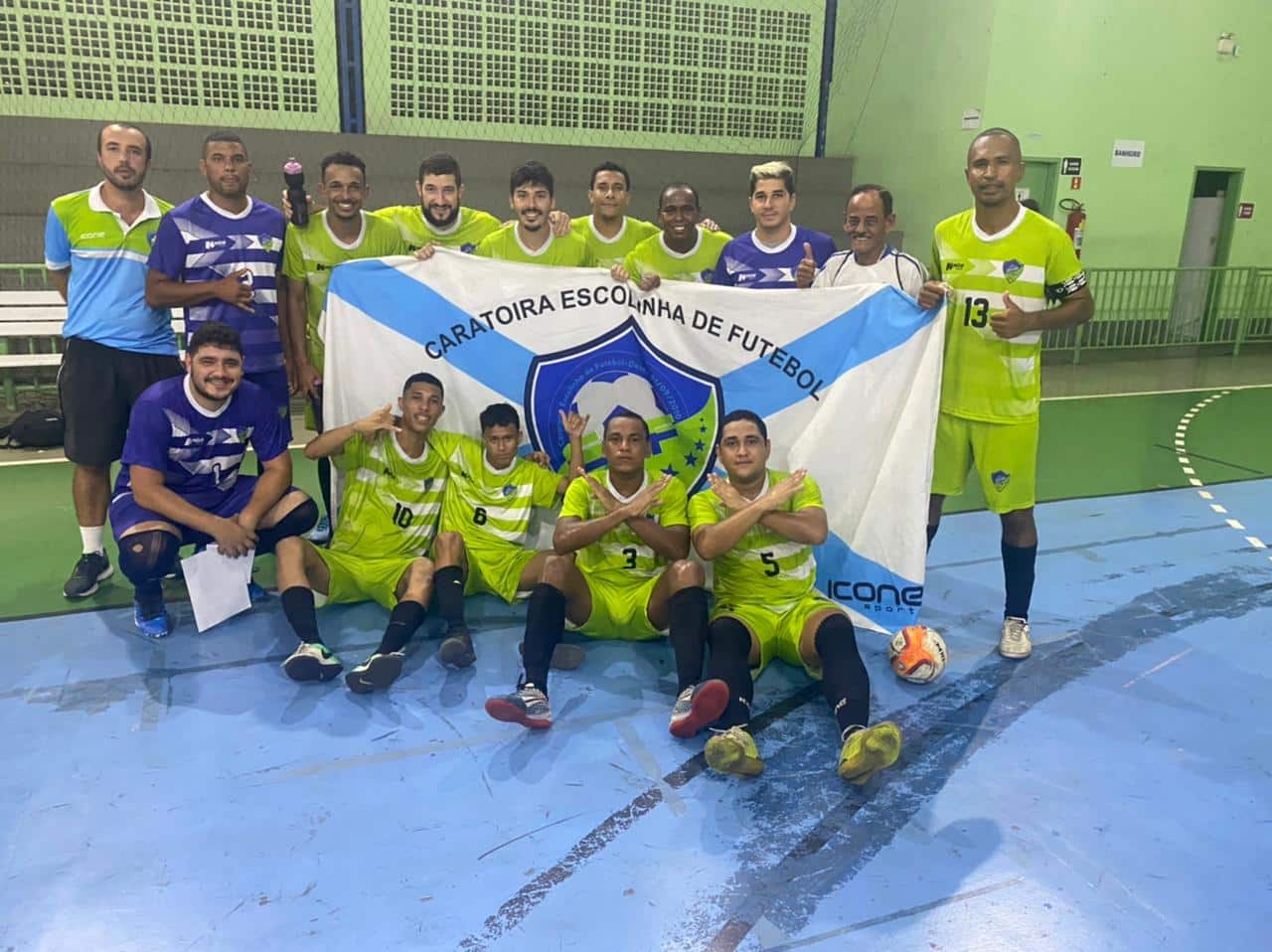 Equipe de projeto social vai disputar a final do Estadual de Futsal Adulto