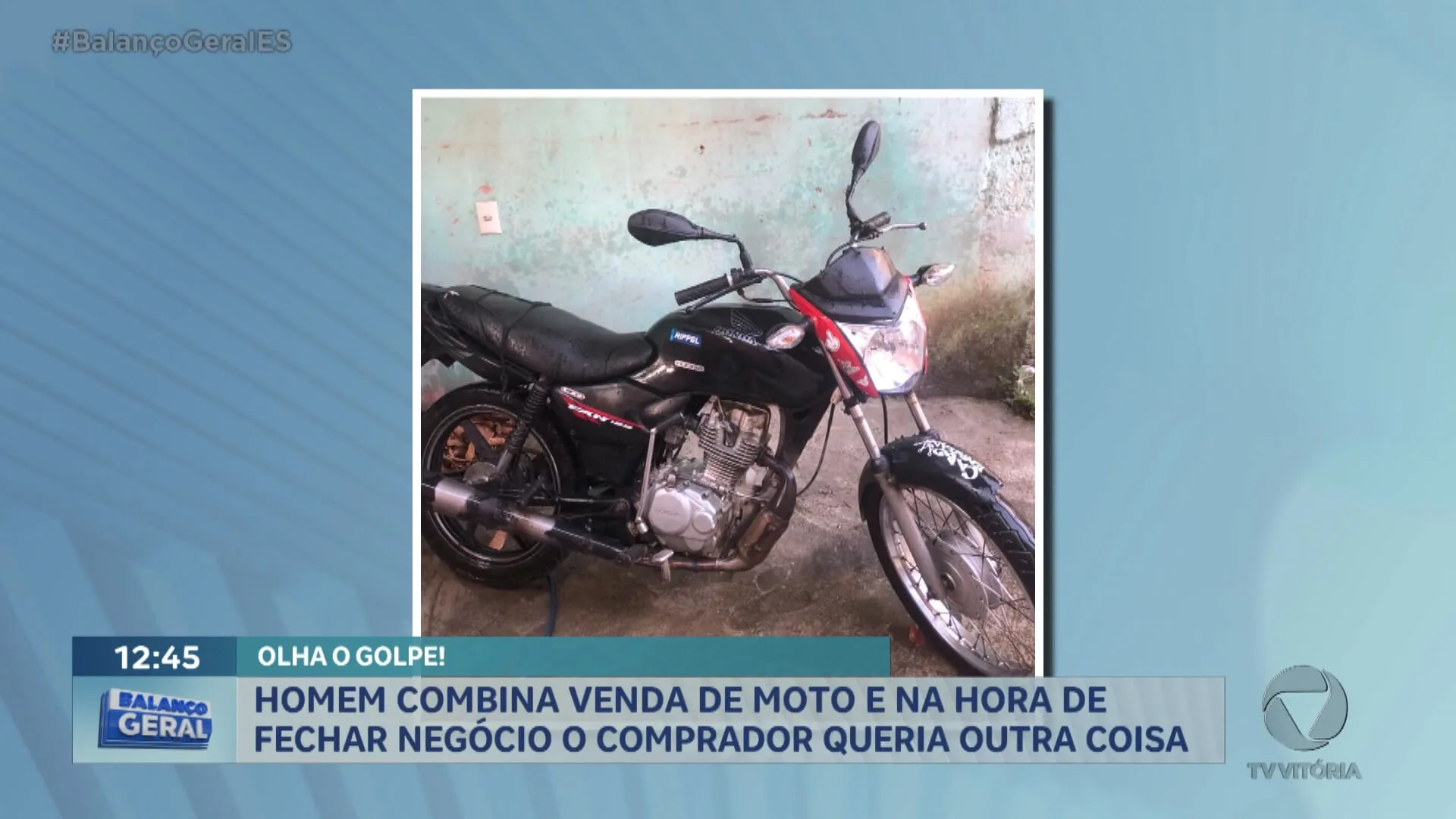 Homem combina venda de moto e na hora de fechar negócio o comprador queria outra coisa