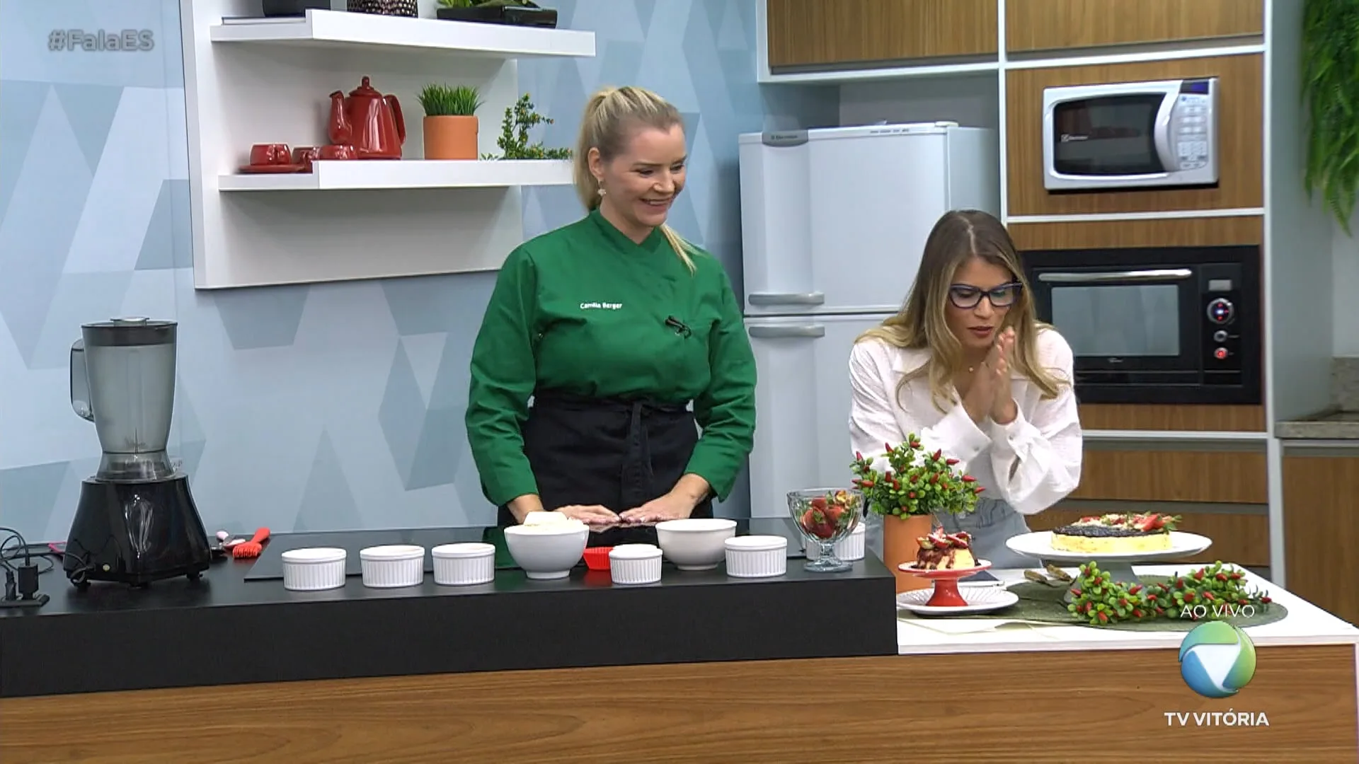 Chef ensina receita de torta de ricota com geléia de frutas