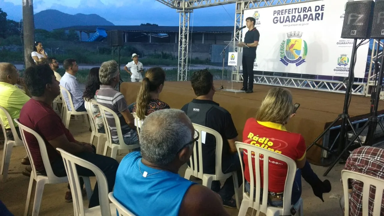 Ordem de serviço em Guarapari oficializa obras em Santa Rosa