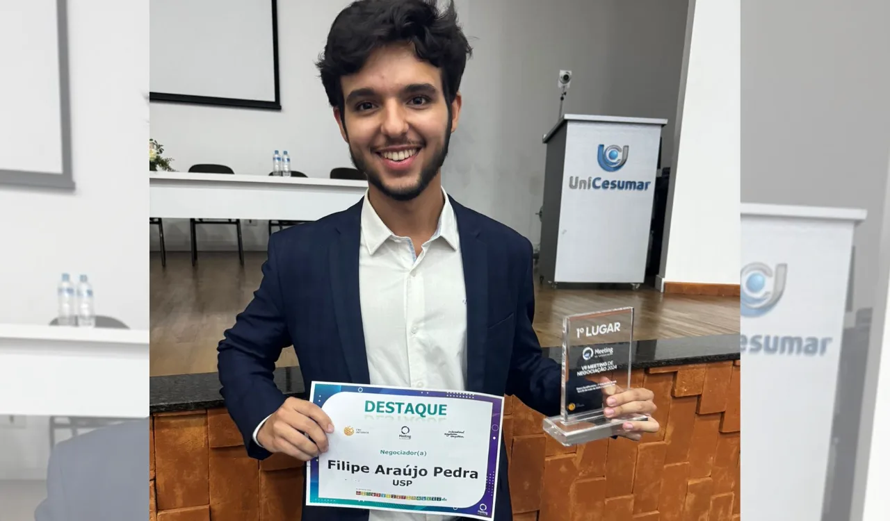 Estudante capixaba vence competição nacional de negociação