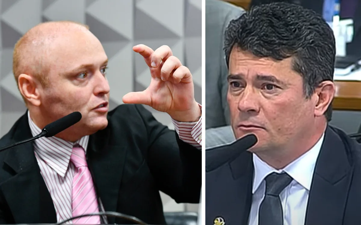 Hacker chama Moro de "criminoso" e senador rebate: "o senhor é inocente como Lula?"