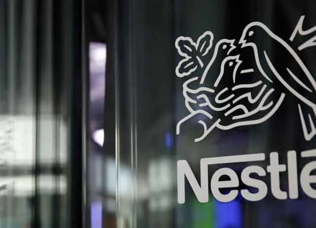 A bird's nest logo sits on display at the Nestle SA headquarters in Vevey, Switzerland, on Wednesday, Feb. 12, 2019. While Nestles 2019 sales growth accelerated, analysts doubt the worlds largest food company will achieve growth above 4% this year. Photographer: Stefan Wermuth/Bloomberg via Getty Images
