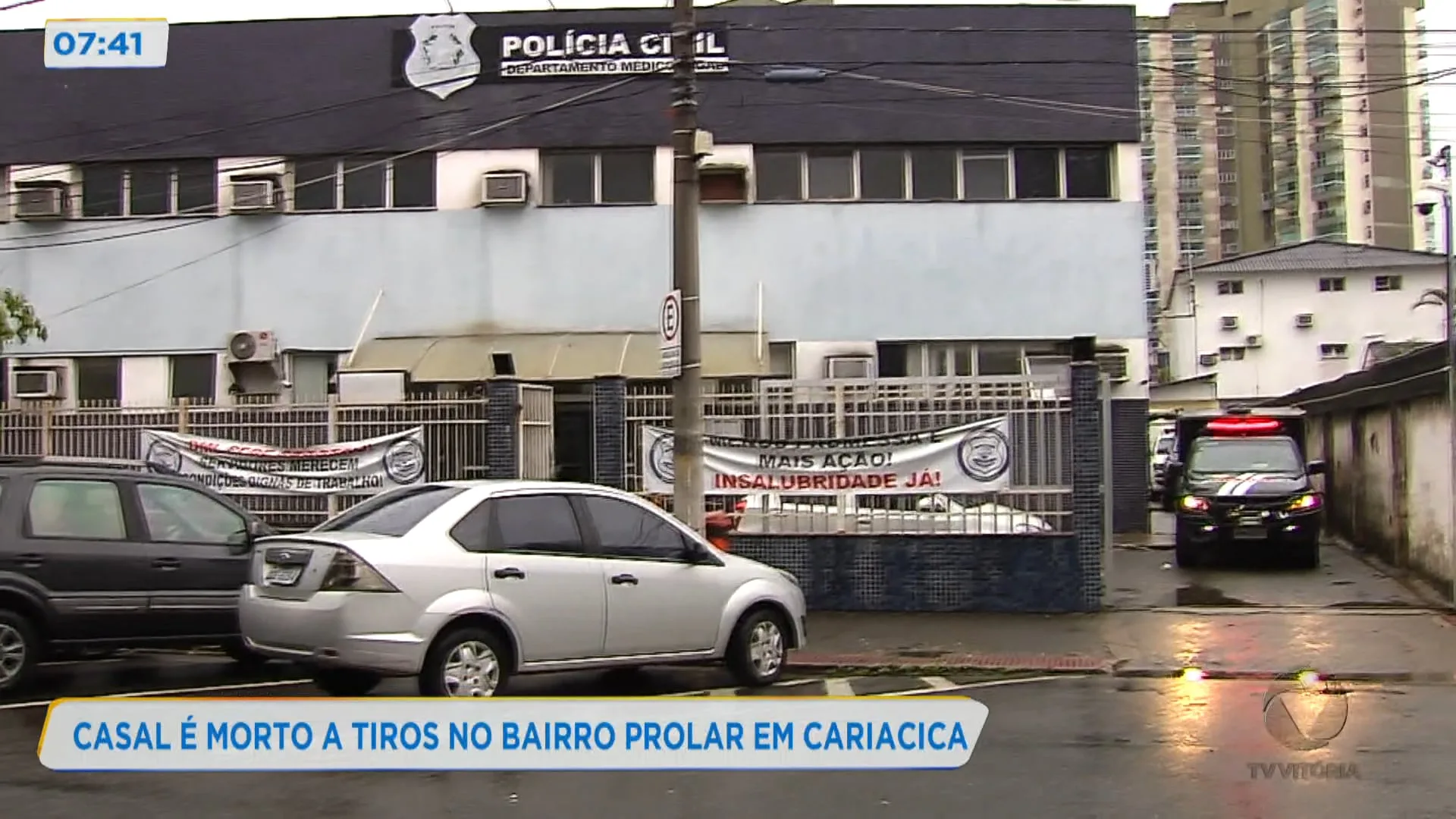 Casal é morto a tiros no bairro Prolar em Cariacica