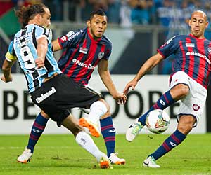 Nos pênaltis, Grêmio é eliminado da Libertadores pelo San Lorenzo