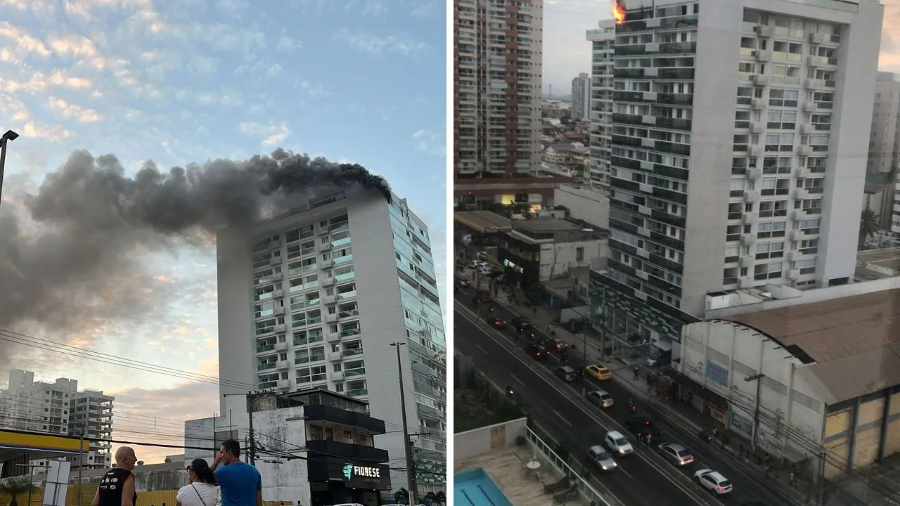 Incêndio em cobertura na Praia de Itaparica foi criminoso, confirma perícia