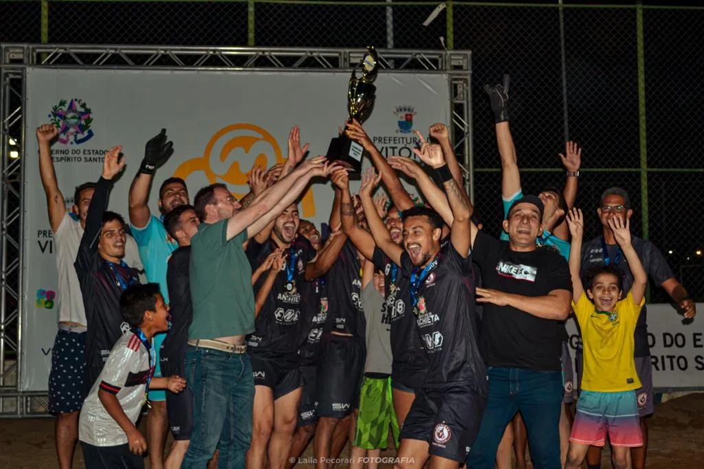 Seleções de Anchieta e São Pedro são campeãs do Metropolitano de Beach Soccer