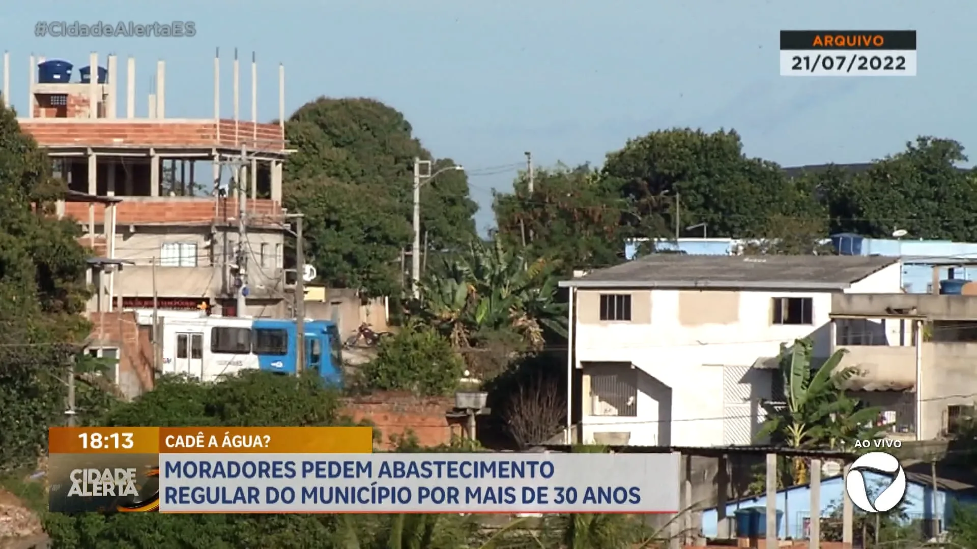 O Trailer da Cidade voltou em Nova Bethânia, Viana, para ver se a água foi normalizada no bairro.