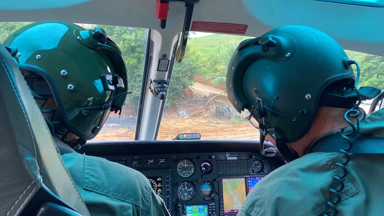 VÍDEO | Chuva no ES: helicóptero leva alimentos e suprimentos para regiões isoladas