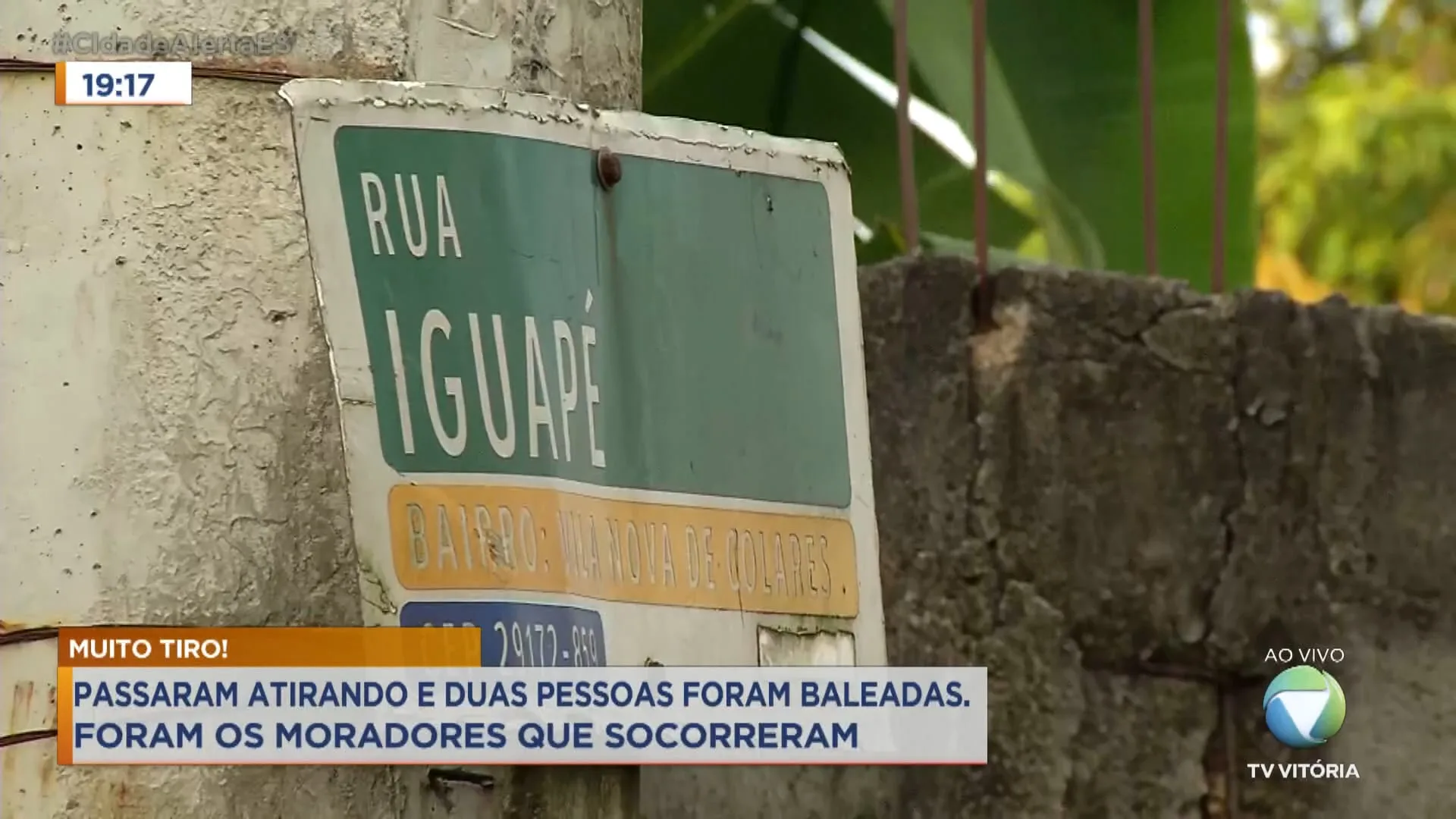 Dois baleados na Serra