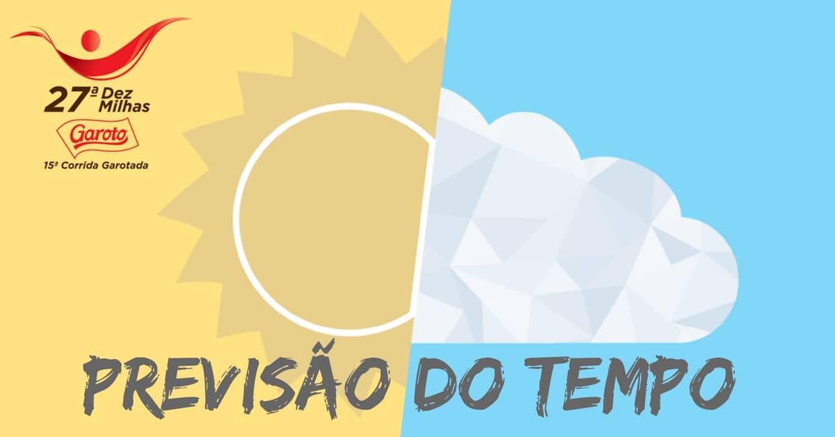 Previsão do tempo para a Dez Milhas Garoto: Chuva? Sol? Vento na Terceira Ponte?