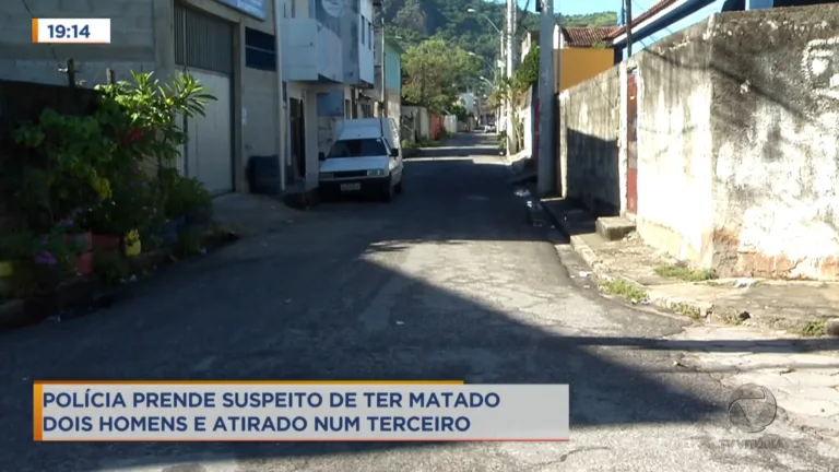 Polícia desvenda duplo homicídio e prende suspeito