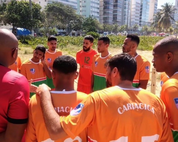 Rumo ao tri: seleção de Cariacica encara Vila Velha na final do Campeonato Estadual de Futebol de Areia 2023