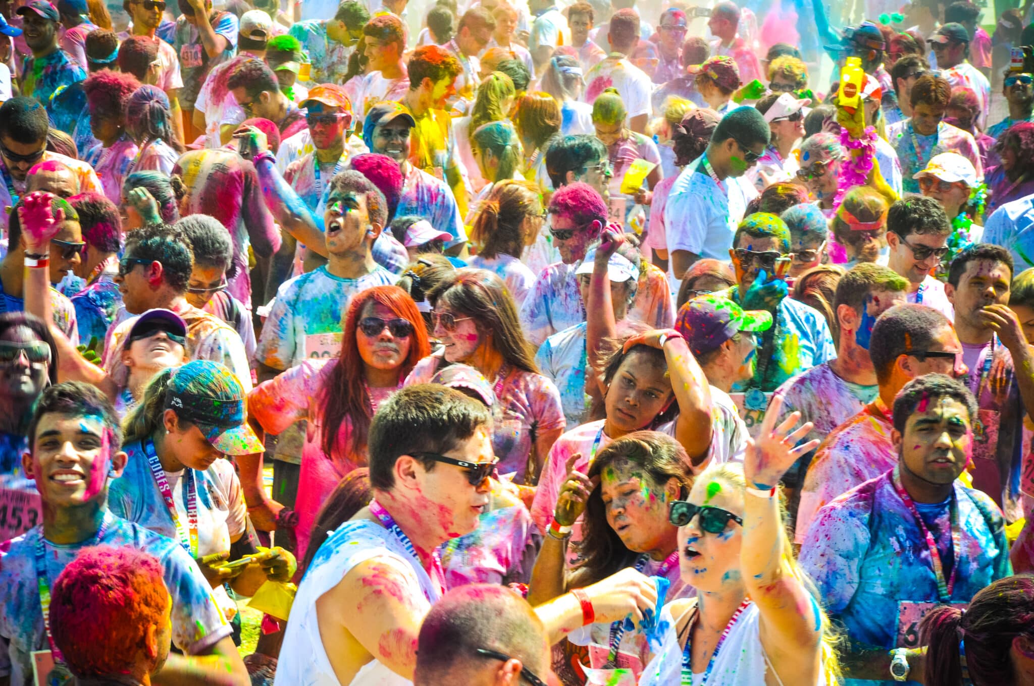 Guarapari vai ficar colorida no próximo domingo! Saiba onde retirar seu kit da Corrida das Cores