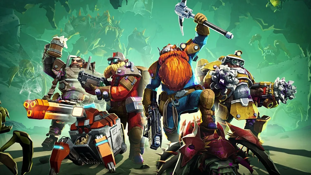 Deep Rock Galactic ganha milhares de jogadores na PS Plus