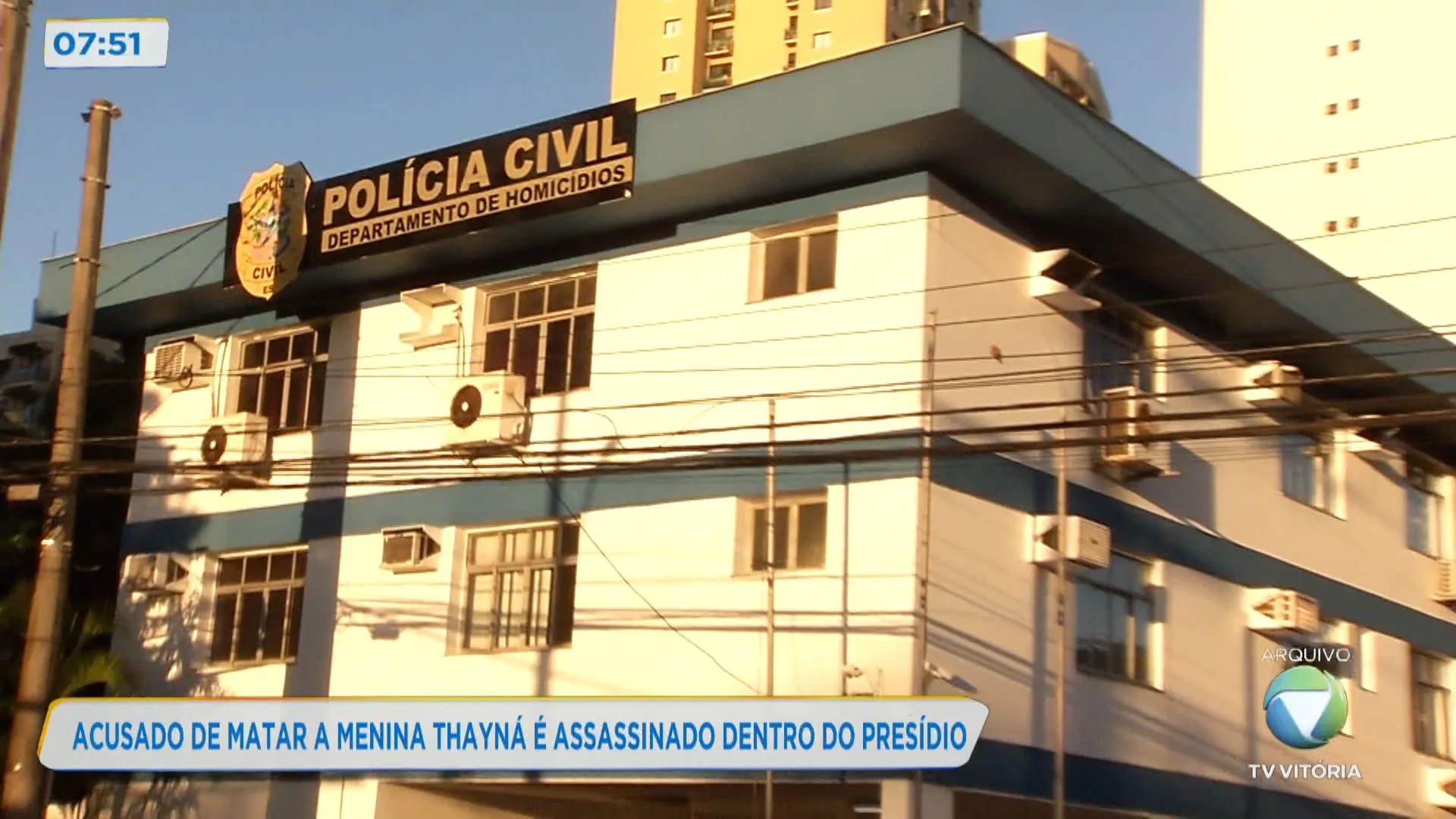 Acusado de matar menina Thayná é assassinado dentro do presídio