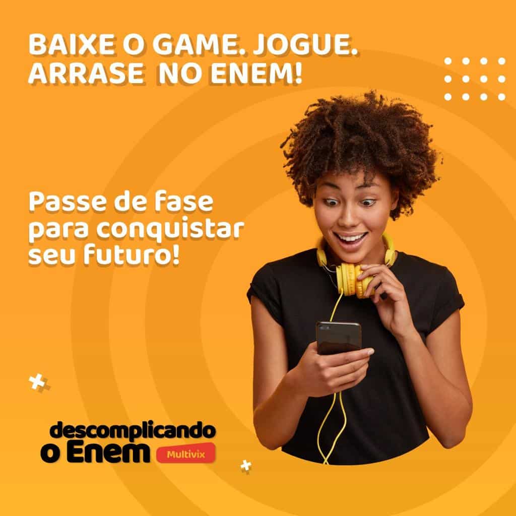 Multivix lança lives e game inovador para preparar candidatos do ENEM gratuitamente Multivix lança lives e game inovador para preparar candidatos do ENEM gratuitamente