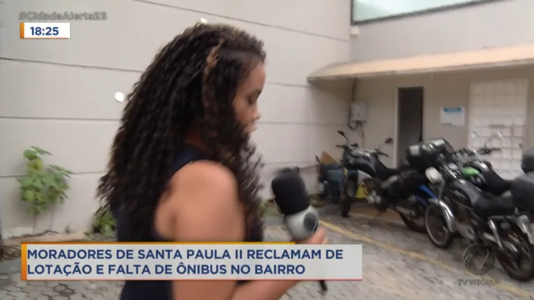 Bairro de Vila Velha sofre com ônibus lotados