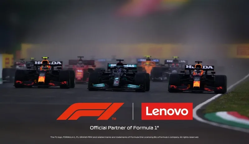 Lenovo lança sua primeira campanha global como parceira da Formula 1