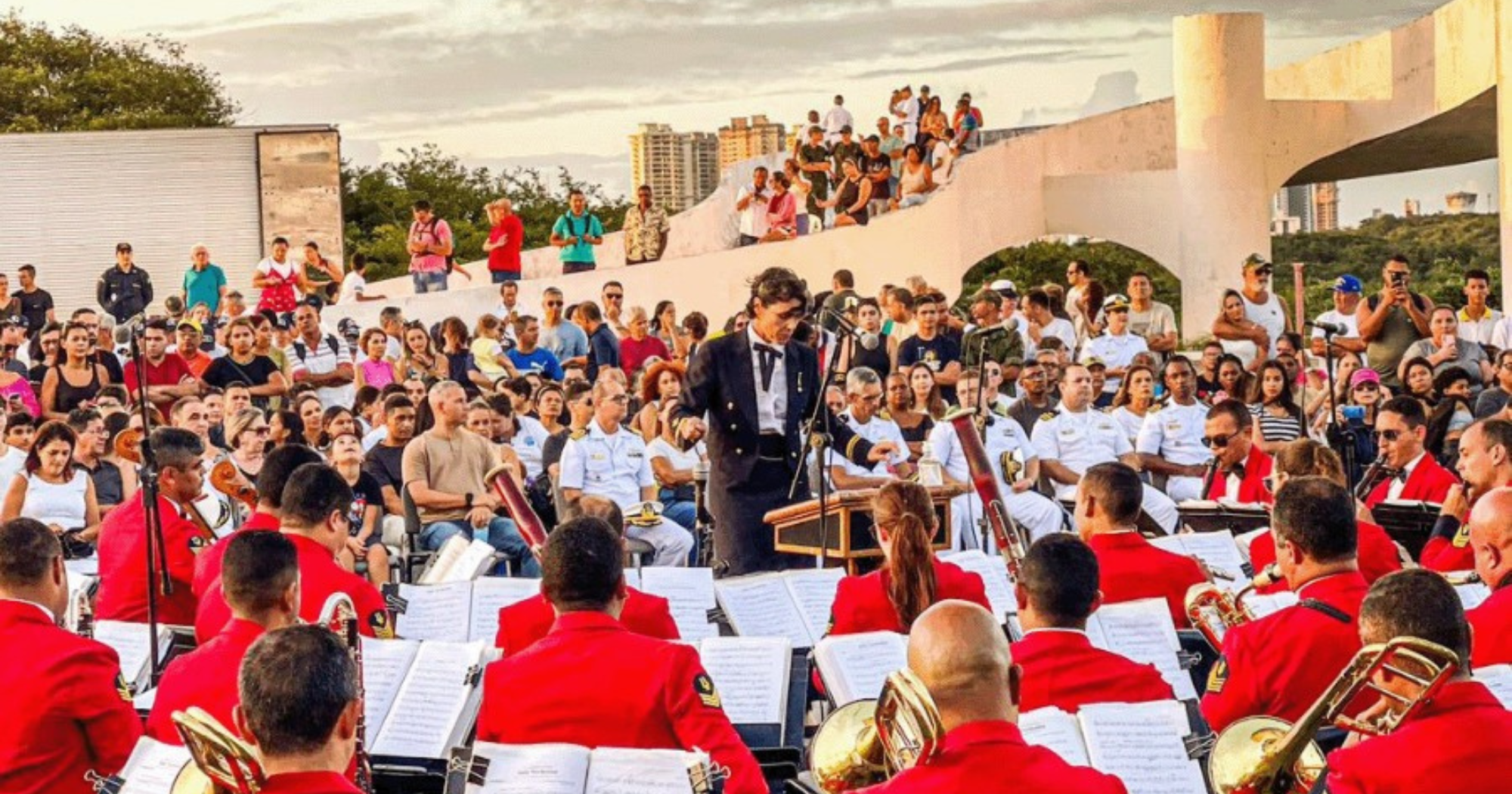 Vitória tem show gratuito com mais de 100 músicos da Marinha do Brasil; veja data