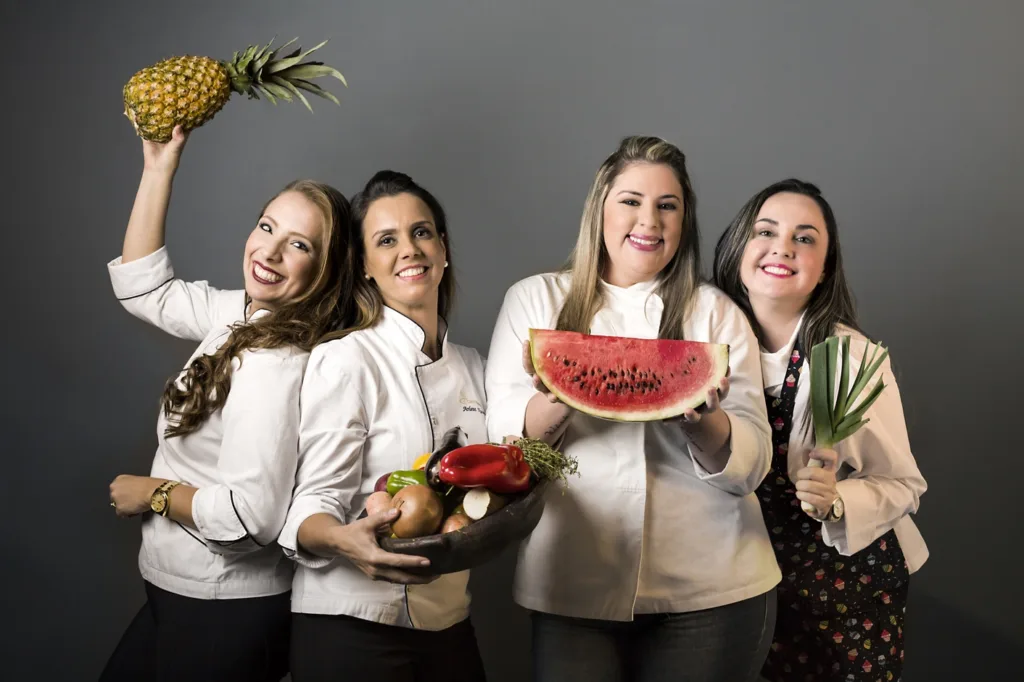 Cynthia Amorim, Arlete Nunes, Virna BrandaÂ¦Ã¢o e Paty Pinho