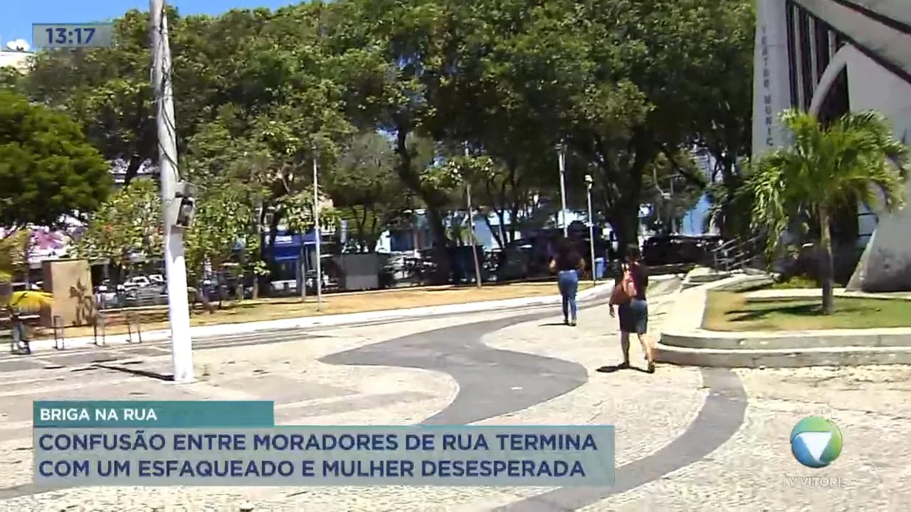 Confusão entre moradores de rua termina com homem esfaqueado