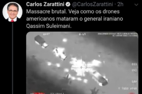 Deputado confunde vídeo de game com ataque americano ao Iraque