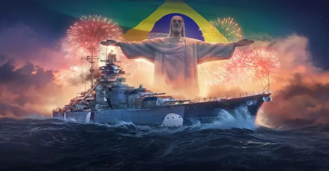 Primeiro comandante histórico brasileiro em World of Warships