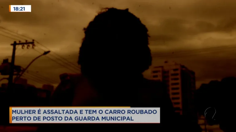 Mulher é assaltada e tem o caro levado pertinho de posto de guarda municipal
