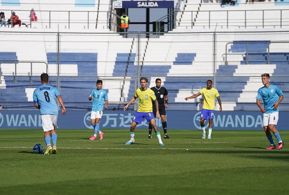 Brasil perde de virada para Israel, e se despede do Mundial Sub-20