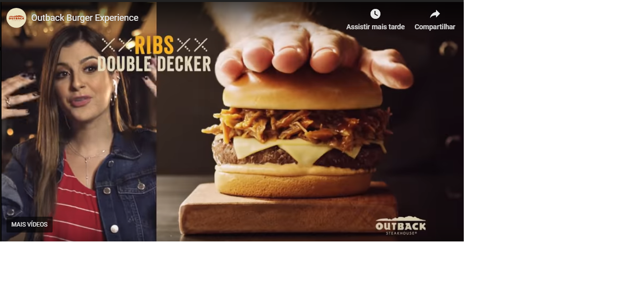 Outback em nova campanha com clientes e celebridades no comercial