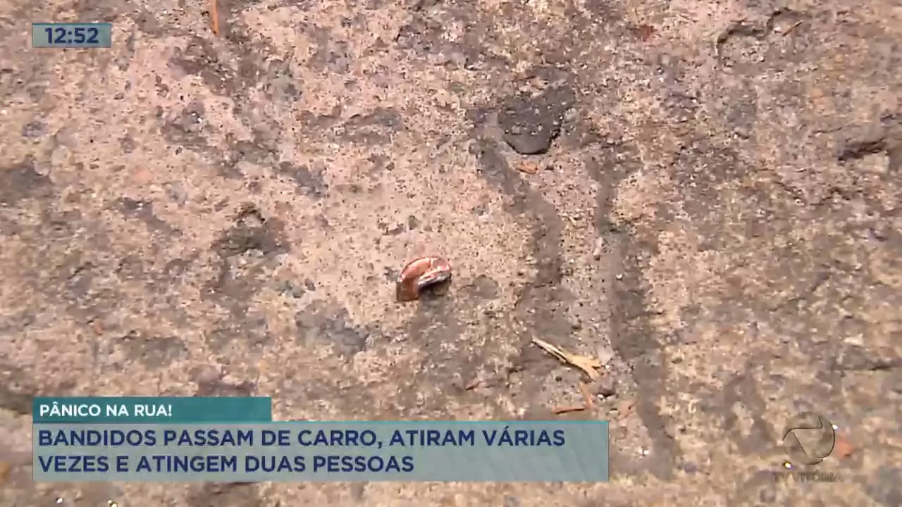 Duas pessoas foram baleadas na calçada de uma igreja, em Vitória