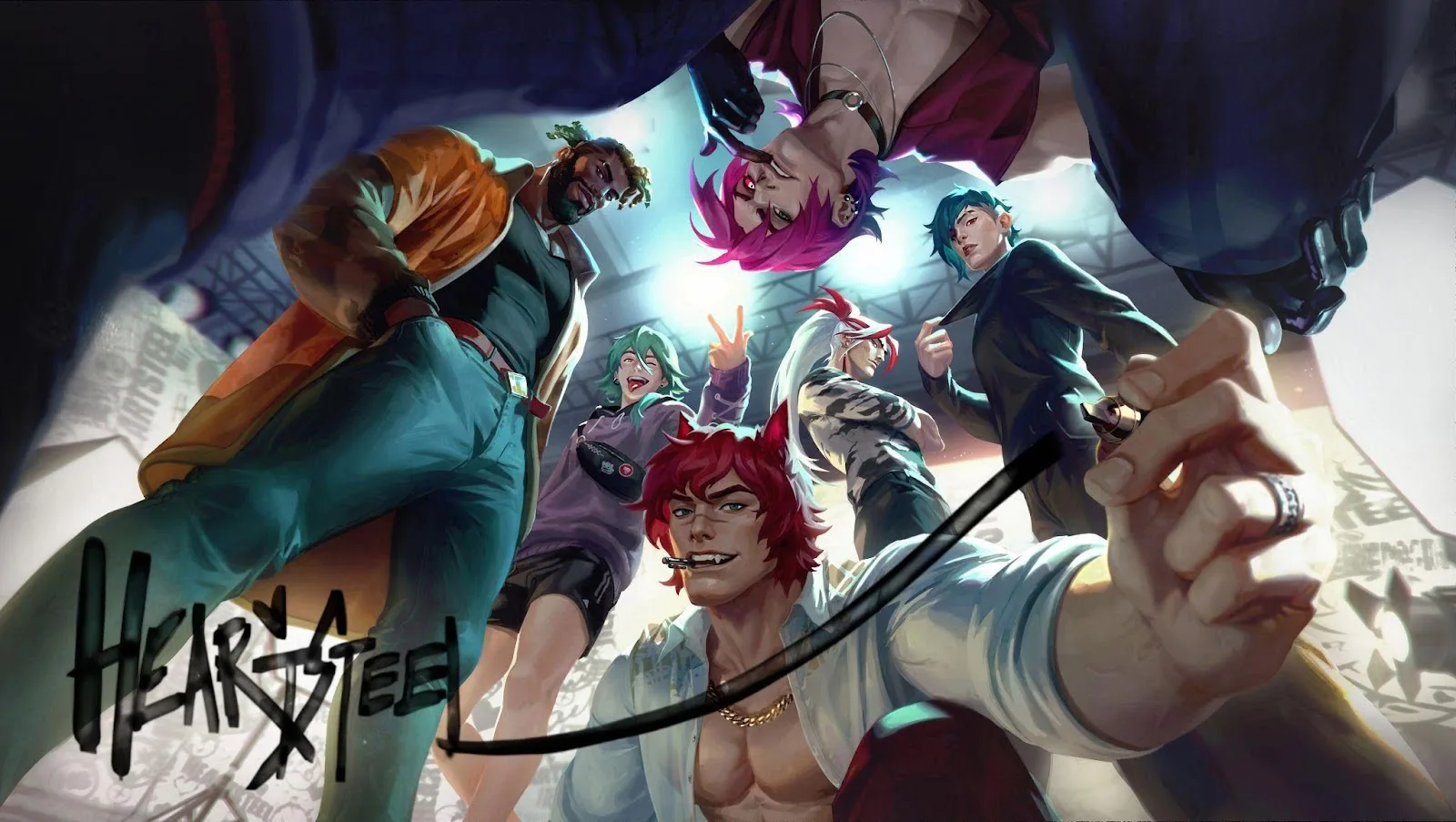 League of Legends estreia as skins HEARTSTEEL